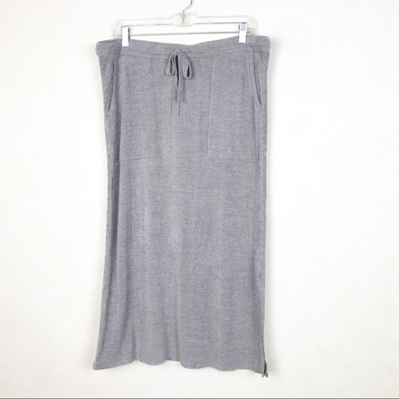 barefoot dreams maxi skirt